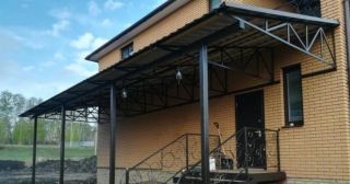 Навесы из профнастила над крыльцом Саранск, цена от 1848 руб.